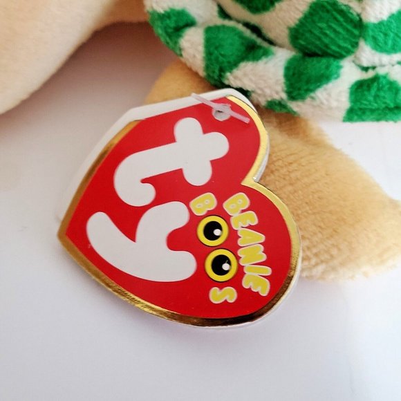 TY Beanie Boos 6" Pokey Sea Turtle Glitter Eyes Green Plush Stuffed Animal - Picture 4 of 12